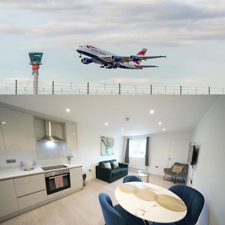 Apartamento 10 Min Drive To Airport - Free Parking - 15 Min Bus Ride - Ev Charge Available Stanwell Exterior foto